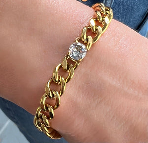 chunky sparkling bracelets