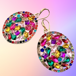 colorata crystal earrings