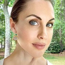 Load image into Gallery viewer, quartz & crystal bezel drops