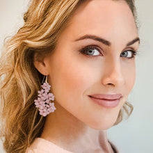 Load image into Gallery viewer, pink perfection statement earrings