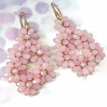 Load image into Gallery viewer, pink perfection statement earrings