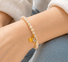 Load image into Gallery viewer, creamy crystal bead bracelet - FREE WITH EVERY ORDER
