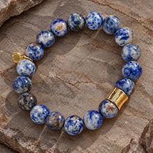 Load image into Gallery viewer, cobalt mosaic bracelet