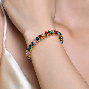 confetti marquis crystal bracelet