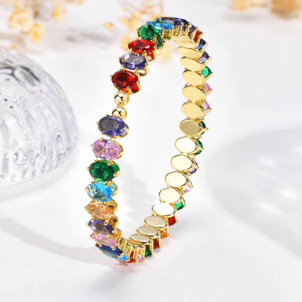 confetti marquis crystal bracelet