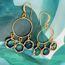 Load image into Gallery viewer, tre bellissimi colori drop earrings
