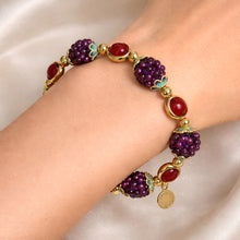 Load image into Gallery viewer, uva granata bracelet