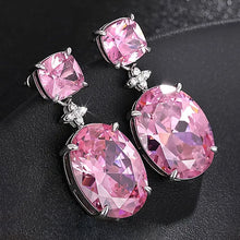 Load image into Gallery viewer, bellissimo rosa statement earrings