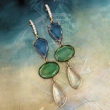 Load image into Gallery viewer, triplo cristallo long drops