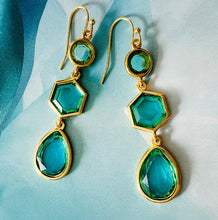 Load image into Gallery viewer, beautiful blue zircon drops