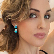 Load image into Gallery viewer, elegante cristalo earrings