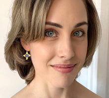 Load image into Gallery viewer, cobalt & pearl drops