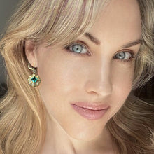 Load image into Gallery viewer, gocce di filigrana smeraldo