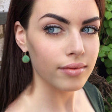 Load image into Gallery viewer, bezel set moonstone drops