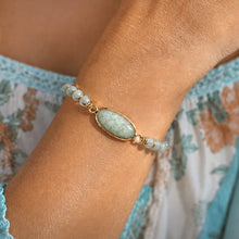 Load image into Gallery viewer, Natural Aventurine Braided Bracelet