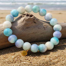 Load image into Gallery viewer, geniune larimar drop " stone of peace" bracelets