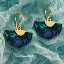 Load image into Gallery viewer, boho fan earrings