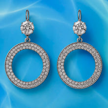 Load image into Gallery viewer, cristalli pave earrings