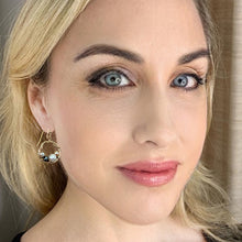 Load image into Gallery viewer, bird nest drop earrings