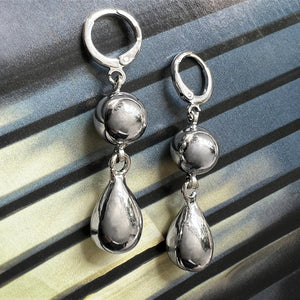 palla d'argento earrings