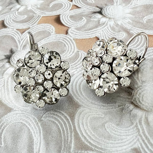 sparkling crystal cluster drops