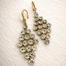 Load image into Gallery viewer, gorgeous crystal drop earrings
