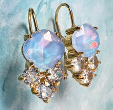 Load image into Gallery viewer, opale di cristallo drop earrings
