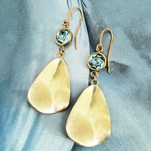Load image into Gallery viewer, best of both worlds aqua earrings
