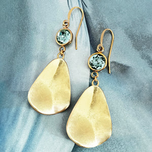 best of both worlds aqua earrings