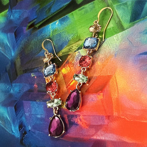 tanti colori drop earrings