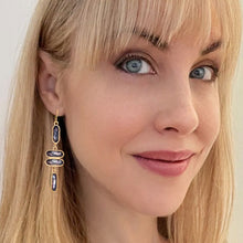 Load image into Gallery viewer, black diamond drops
