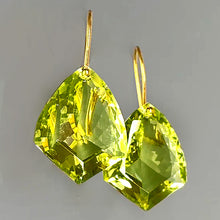 Load image into Gallery viewer, unique chartreuse crystal drops
