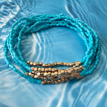 Load image into Gallery viewer, delicate layered bead bracelets
