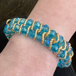 double crystal sparkle bracelet