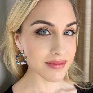 eccessivo crystal earrings