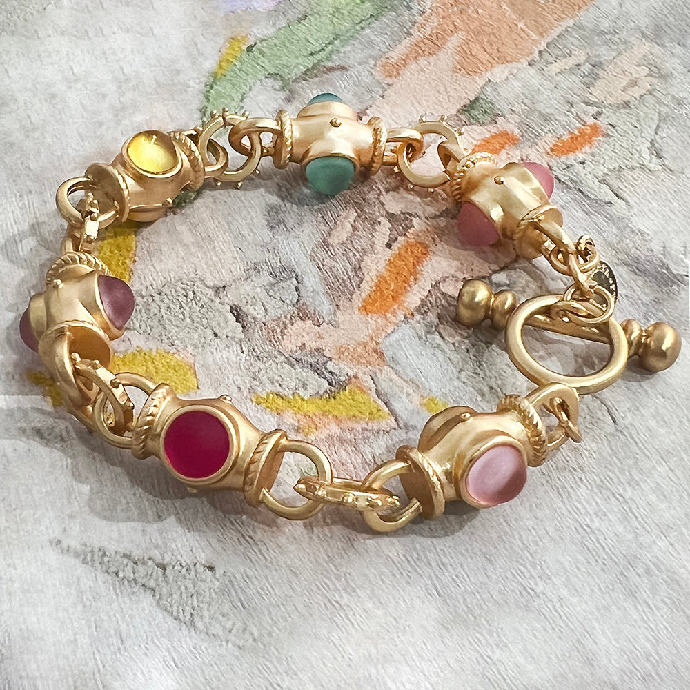 bold & beautiful crystal bracelet