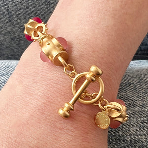 bold & beautiful crystal bracelet