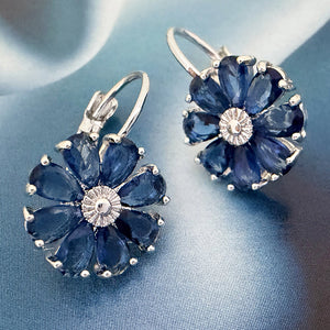 fiore di cristallo earrings