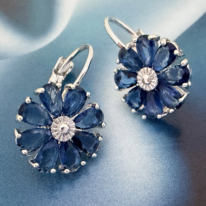 fiore di cristallo earrings