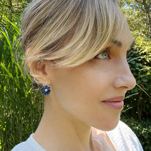fiore di cristallo earrings