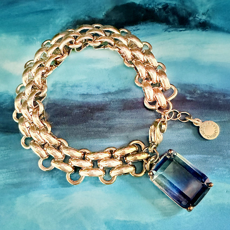 gorgeous faceted ombre bracelets