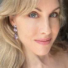 Load image into Gallery viewer, pure sparkle crystal earrings-back in stock
