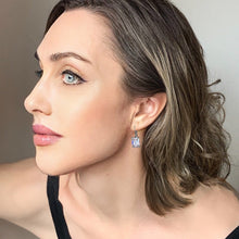 Load image into Gallery viewer, grandi gocce scintillanti earrings
