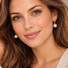 Load image into Gallery viewer, pearl elegance earrings
