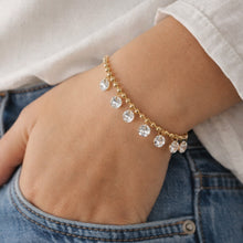 Load image into Gallery viewer, lots of sparkle CZ bracelet
