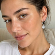 Load image into Gallery viewer, simple &amp; elegant cz hoops
