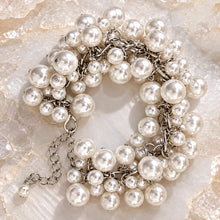 Load image into Gallery viewer, pearl cascade bracelet
