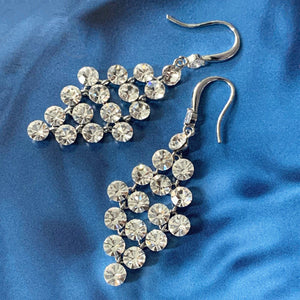 gorgeous crystal drop earrings