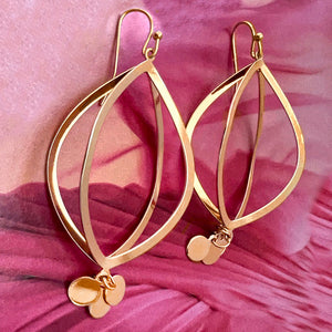 palloncino gold earrings